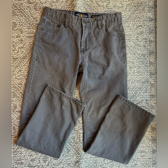 LUCKY BRAND Billy Straight Grey Jeans - Size 14 (Boys Junior Youth) - Picture 7 of 14
